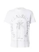GUESS Originals Póló  szürke / fehér akciós termékkép 1