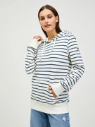 Ragwear Berit Stripes Melegítő felső Fehér akciós termékkép 1