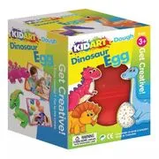 Kid Art: Dinótojás gyurma készlet 4 színű gyurmával és formákkal akciós termékkép 1