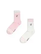 Cropp - 2 db zokni Hello Kitty - rózsaszín termék 2. képe