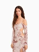 Bershka Ruha  rozsdabarna / világosbarna termék 2. képe