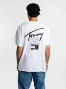 Tommy Jeans Póló  azúr / antracit / fehér termék 2. képe