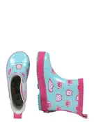 PLAYSHOES Gumicsizmák  türkiz / rózsaszín / rózsaszín / fekete / fehér termék 2. képe
