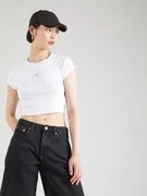 Calvin Klein Jeans Póló  brokát / fekete / piszkosfehér termék 2. képe