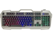 WHITE SHARK VIKING-2 GK1924 VEZETÉSKES GAMER ANGOL SZÜRKE/FEKETE BILLENTYŰZET akciós termékkép 1