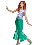 A kis hableány: Klasszikus Ariel jelmez - 124-135 cm akciós termékkép 1