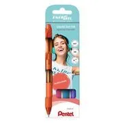 Pentel: EnerGelX zseléstoll - 4 db-os szett, divatszínek akciós termékkép 1