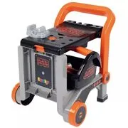 Smoby: Black &amp; Decker 3 az 1-ben Devil Workmate munkapad - 19 részes akciós termékkép 1