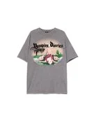 Cropp - Nyomott mintás póló The Vampire Diaries - antracitszürke termék 2. képe