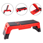 Állítható edzőpad és aerobic step lépcső inSPORTline AeroBench  fekete termék 2. képe