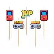 Game on gamer gyertya szett - 5 db-os akciós termékkép 1