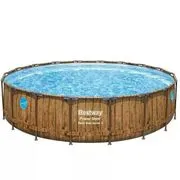 Bestway: Power Steel Swim Vista fémvázas medence szett - 549 x 122 cm 56977 akciós termékkép 1
