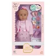 Játékbaba piknikezős étkészlettel - 45 cm akciós termékkép 1