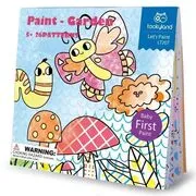 Tooky Toy: Vízzel festő füzet kerti mintákkal akciós termékkép 1
