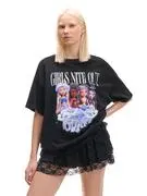 Cropp - Nyomott mintás fekete póló Bratz - fekete termék 2. képe