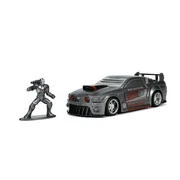 Marvel - War Machine 2006 Ford Mustang fém nyitható ajtókkal és War Machine figurával 1:32 akciós termékkép 1