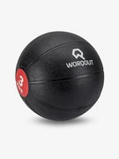 Worqout Medicine Ball Medicinbal Fekete termék 2. képe