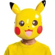 Pikachu arcmaszk - Egy méret akciós termékkép 1