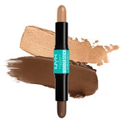 NYX Professional Makeup Wonder Stick - Highlight & Contour - Medium/Tan - krémes kontúrozó és highlighter stift akciós termékkép 1