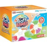 Baff Bombz: Szivárvány színű fürdőbomba szett - Csillag alakú, 3 db-os akciós termékkép 1