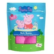 Peppa malac: Fürdőbomba, 5 x 50 g - málna illatú akciós termékkép 1