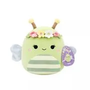 Squishmallows: Sybil, a zöld méhecske virágkoronával - 20 cm akciós termékkép 1