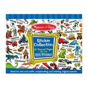 Melissa &amp; Doug: Matricagyűjtő füzet 500 matricával akciós termékkép 1