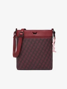 Vuch Carlene Wine Crossbody táska Piros akciós termékkép 1