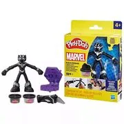 Play-Doh: Marvel figurás gyurmakészlet - Fekete Párduc akciós termékkép 1