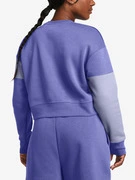 Under Armour Essential Fleece Crop Crew Melegítőfelsők Lila termék 2. képe