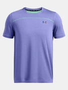 Under Armour UA Rush Seamless Wordmark SS Póló Lila akciós termékkép 1