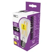 LED izzó Filament A60 / E27 / 3,4 W (40 W) / 470 lm / természetes fehér akciós termékkép 1