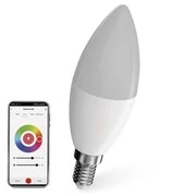 LED izzó GoSmart gyertya / E14 / 4,8 W (40 W) / 470 lm / RGB / dimmelhető / WiFi akciós termékkép 1