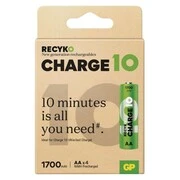 GP ReCyko Charge 10 AA Akkumulátor (HR6) 4db akciós termékkép 1