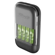 GP Akkumulátor töltő Charge 10 S491 + 4× AA akciós termékkép 1