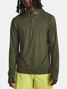 Under Armour Qualifier Run 1/4 ZIP Póló Zöld akciós termékkép 1