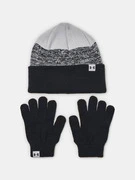 Under Armour Girl's Beanie & Glove Combo Gyerek szett Fekete akciós termékkép 1