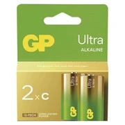 GP Ultra Alkáli elem LR14 (C) 2db akciós termékkép 1