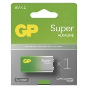 GP Super Alkáli elem 9V 1db akciós termékkép 1