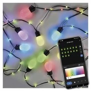 GoSmart LED fényfüzér – 15× parti izzók, 15 m, kültéri és beltéri, RGBIC WiFi akciós termékkép 1