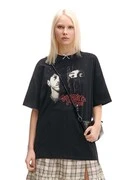 Cropp - Nyomott mintás fekete póló Twenty One Pilots - fekete termék 2. képe