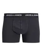 JACK & JONES Boxeralsók 'JACHARVEY'  tengerészkék / opál / fekete / fehér termék 2. képe