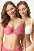 2PACK Melanie Curves bélelt melltartó termék 2. képe