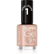 Rimmel Super Gel By Kate géles körömlakk UV/LED lámpa használata nélkül árnyalat 012 Soul Session 12 ml akciós termékkép 1