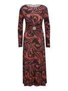 Dorothy Perkins Tall Ruha  rozsdabarna / fekete akciós termékkép 1