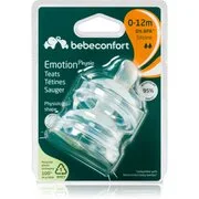 Bebeconfort Emotion Physio Medium Flow etetőcumi 0-12 m 2 db akciós termékkép 1