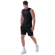 Férfi sporttrikó Nebbia „Power“ 322 fekete M termék 2. képe
