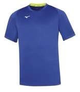 Mizuno Core Short Sleeve Tee Royal/Yellow Fluo akciós termékkép 1