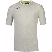 Mizuno Men Tee Heather Grey/Yellow Fluo akciós termékkép 1