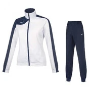 Mizuno Women&#039;s Knit Tracksuit White/Navy női melegítőszett akciós termékkép 1